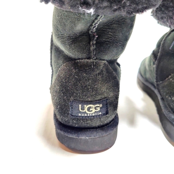 UGG Australia Womens 12-inch Classic Gray Suede Sheepskin Tall Winter Boot Sz 9 - Picture 9 of 13